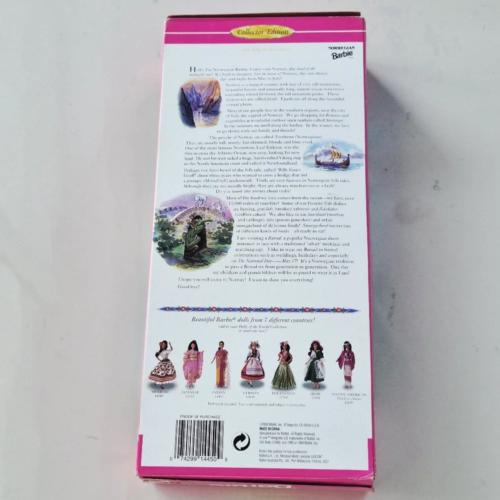 NIB Vintage Norwegian Barbie